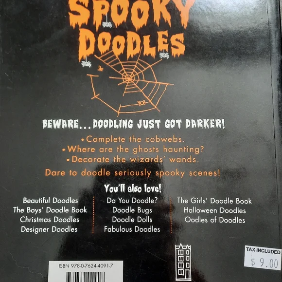 Spooky Doodles Book - Picture 3 of 7